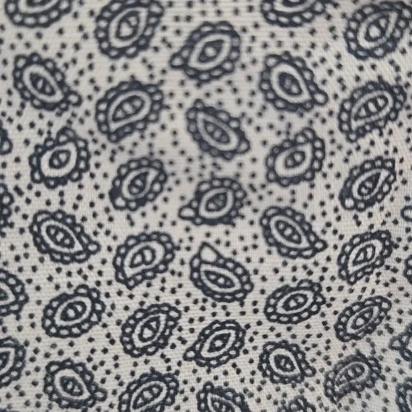 Michael Brandon Blue Print Short Sleeve Shirt - Picture 8 of 10